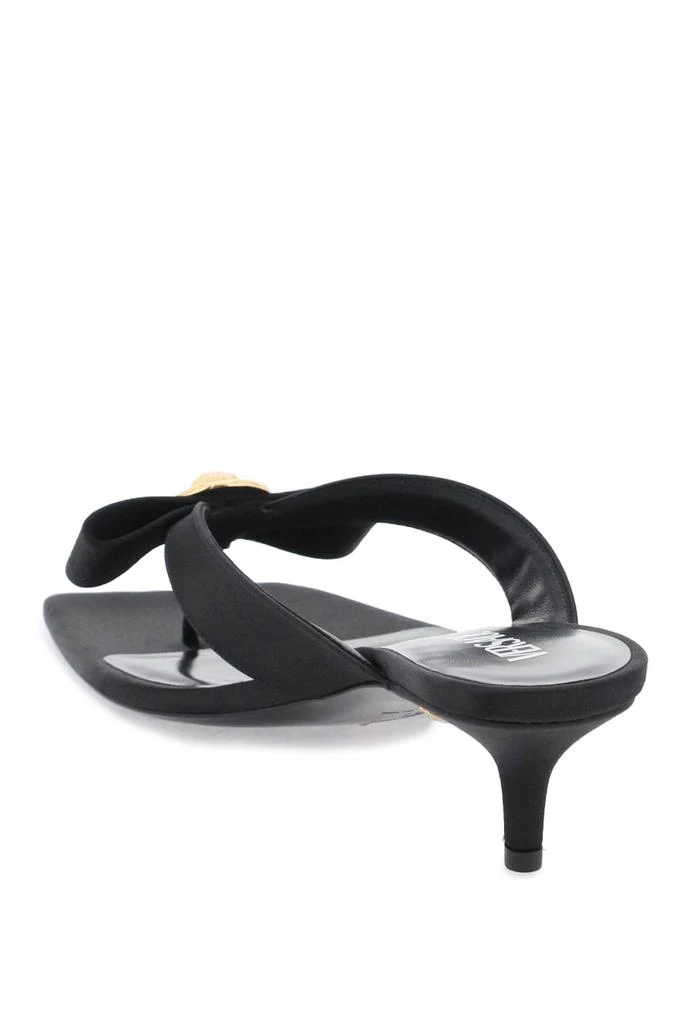 Versace gianni ribbon thong mules 3