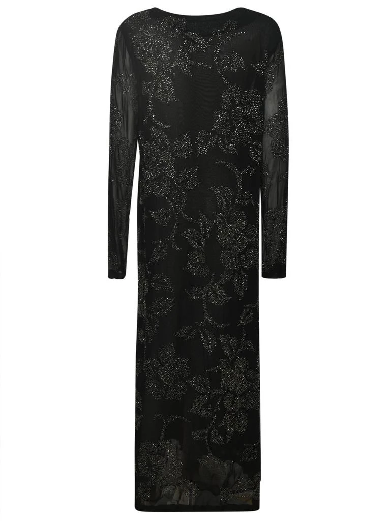 P.A.R.O.S.H. P.A.R.O.S.H. Embellished Semi-Sheer Maxi Dress 2