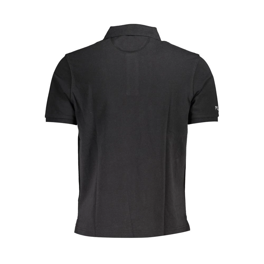 La Martina La Martina Black Cotton Men Polo Shirt 2