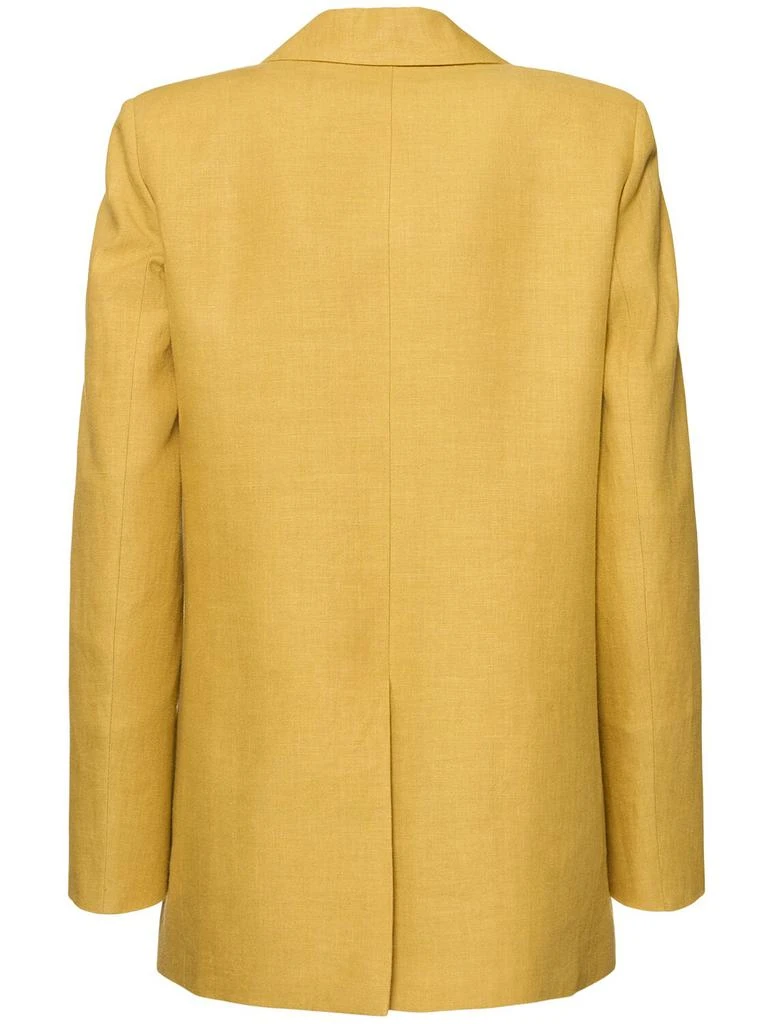 BLAZÉ MILANO Everyday Linen Long Blazer 3