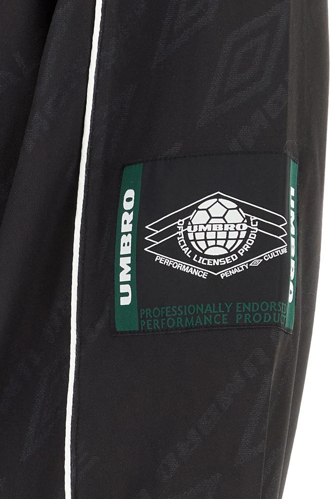 Umbro Black tech fabric polo shirt 2