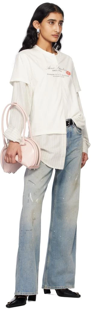 Acne Studios Off-White Layered T-shirt 4