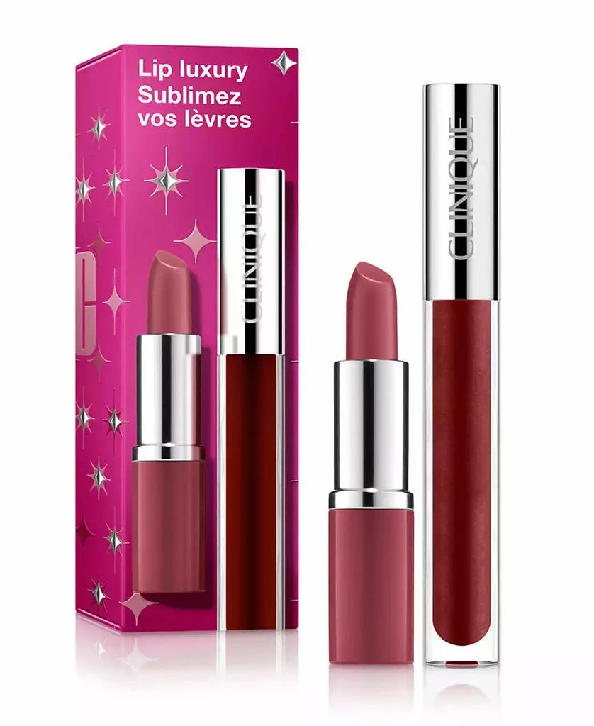 Clinique Lip Luxury Lipstick and Lip Gloss Gift Set, Created for Macy's 1