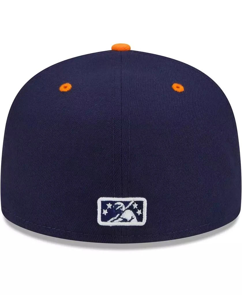 New Era Men's Navy/Orange Peoria Chiefs Theme Night 59FIFTY Fitted Hat 4