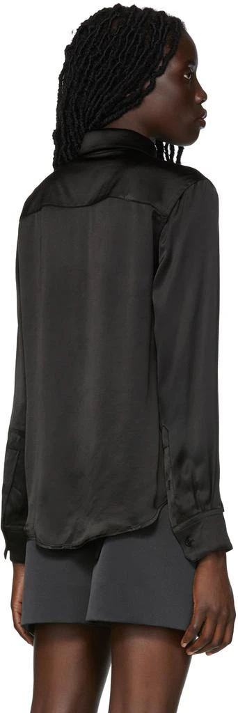 AMI Black Viscose Shirt 3