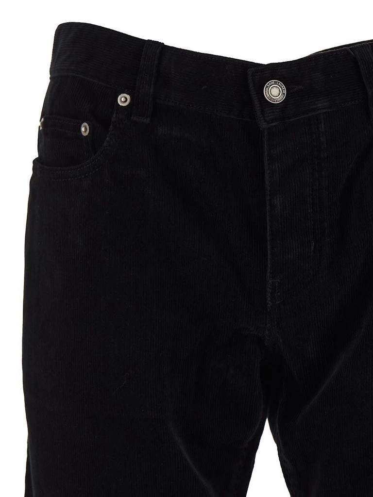 Yves Saint Laurent Relaxed Slim Pants in Corduroy 3