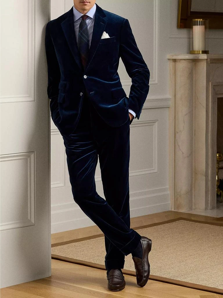 Ralph Lauren Kent Cotton Velvet Jacket 10