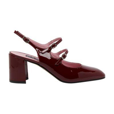 【関税込み】Banana Pumps - Carel - Leather - Burgundy Carel Banana pumps burgundy 35 - High Heels - Free Shipping