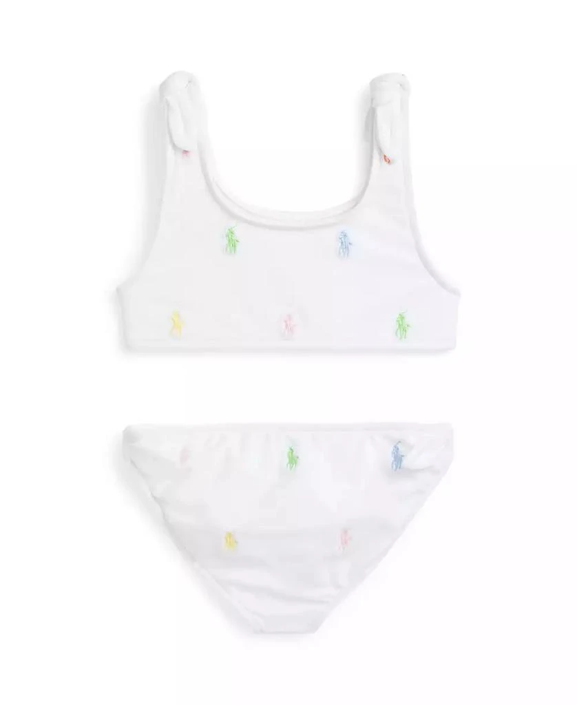 Ralph Lauren Toddler and Little Girls Polo Pony Two-Piece Swimsuit 2