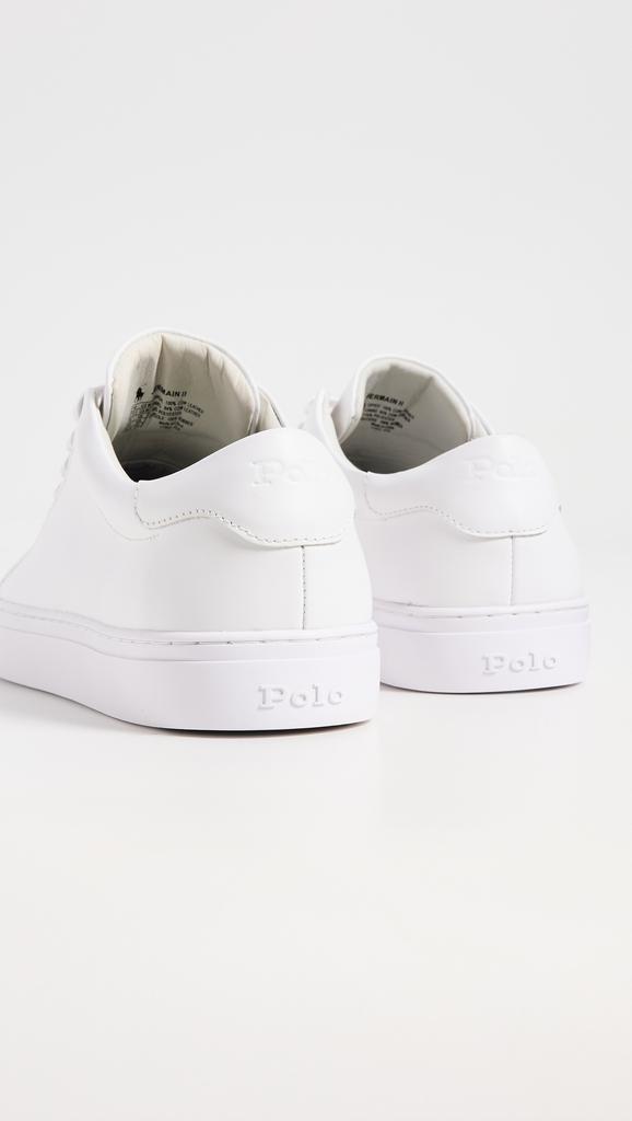 Ralph Lauren Jermain Ii Leather Sneakers