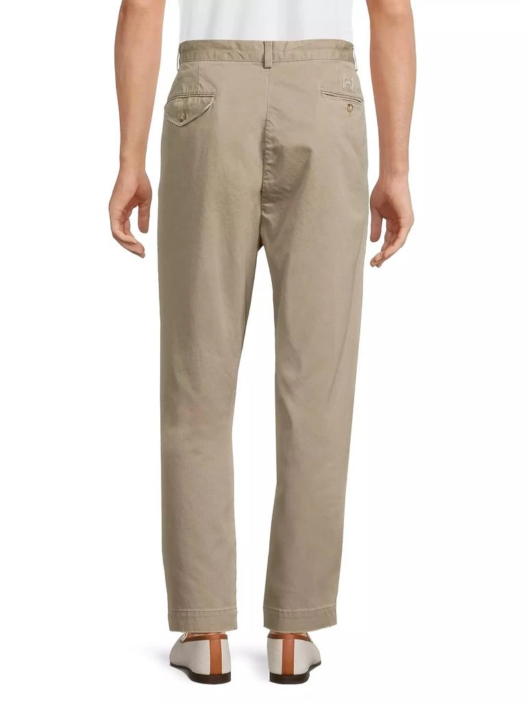 Ralph Lauren Whitman Pleated Cotton Chino Pants 5