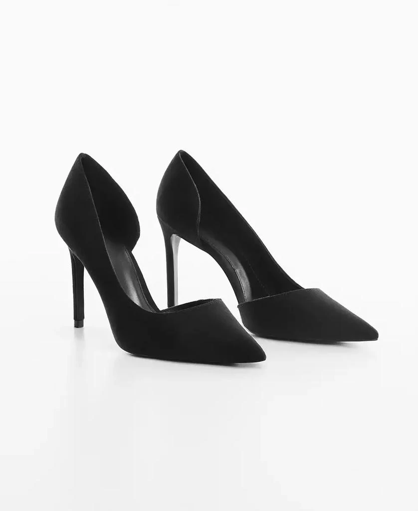 Mango Women's Asymmetrical Heeled Shoes 2