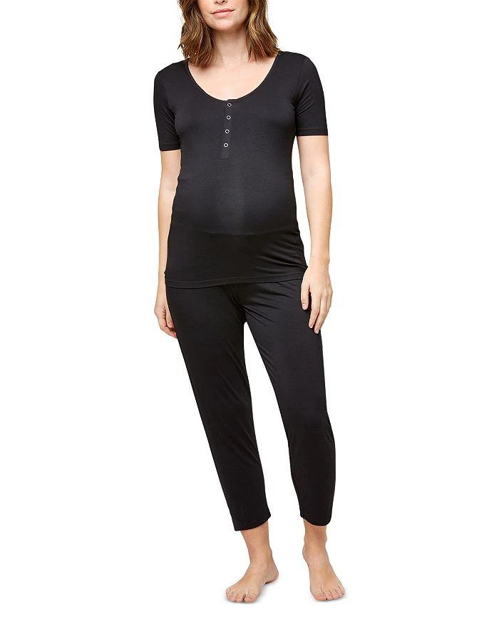 Nom Maternity Rhys Nursing Maternity Pajama Top 6
