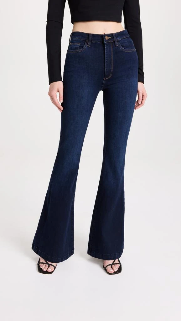 DL1961 Rachel Ultra High Rise Flare Jeans 6