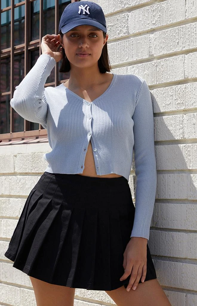John Galt Light Blue Shannon Cardigan 1