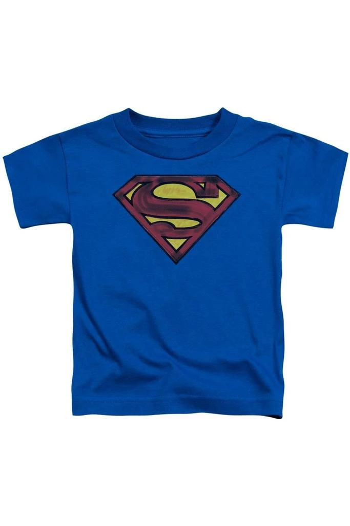 Gildan Superman Charcoal Shield Short Sleeve Toddler Tee / T-Shirt 1