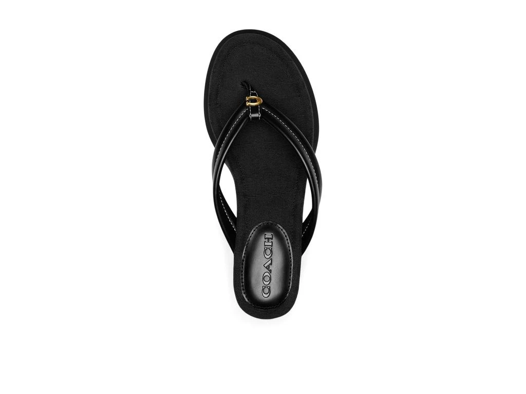 Coach Franki Flip-Flops In Signature Jacquard 2