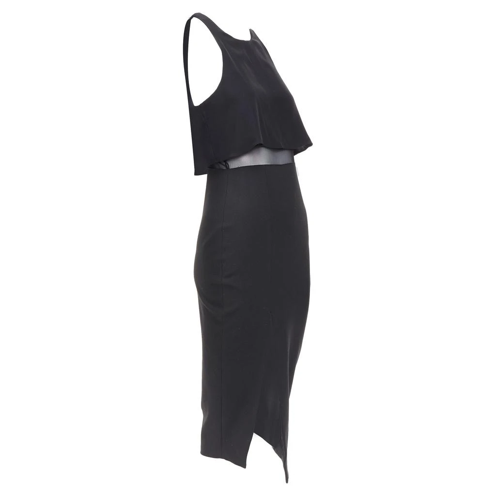 Elizabeth and James Elizabeth And James Kiandra Midriff Cut Out Sheer Midi Dress 3