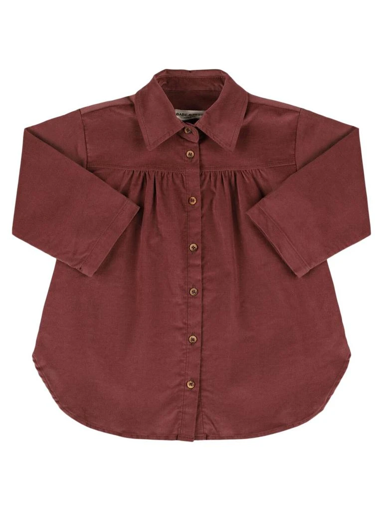 BABE & TESS Stretch Cotton Shirt Dress from LUISAVIAROMA