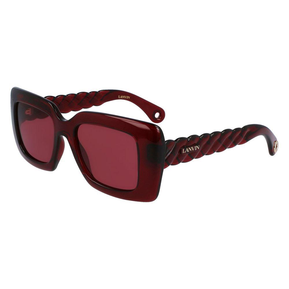 LANVIN キャットアイフレムサンクラス LNV607S 200 Lanvin Cat Eye Sunglasses LNV607S 001 Black/Gold 57mm