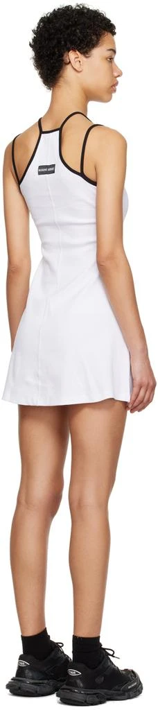 MARINE SERRE White Tennis Court Minidress 3