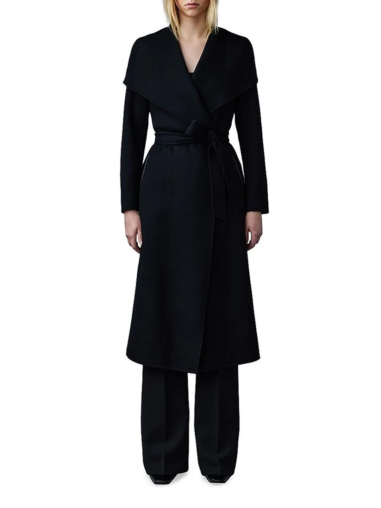 Mackage Belted Light Wool Coat 3