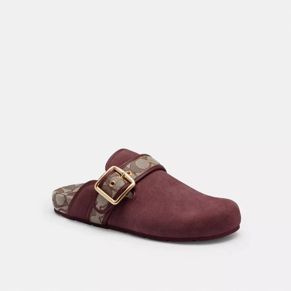 Coach Archival Buckle Clog 3