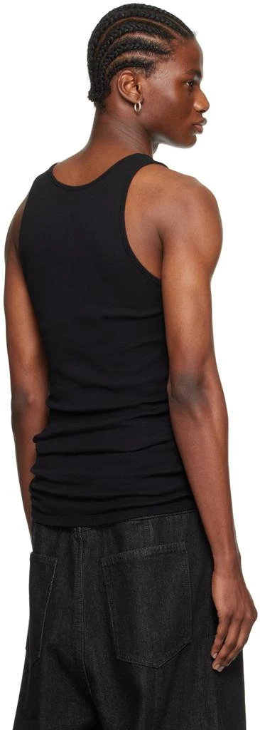 LU'U DAN Black Embroidered Tank Top 3