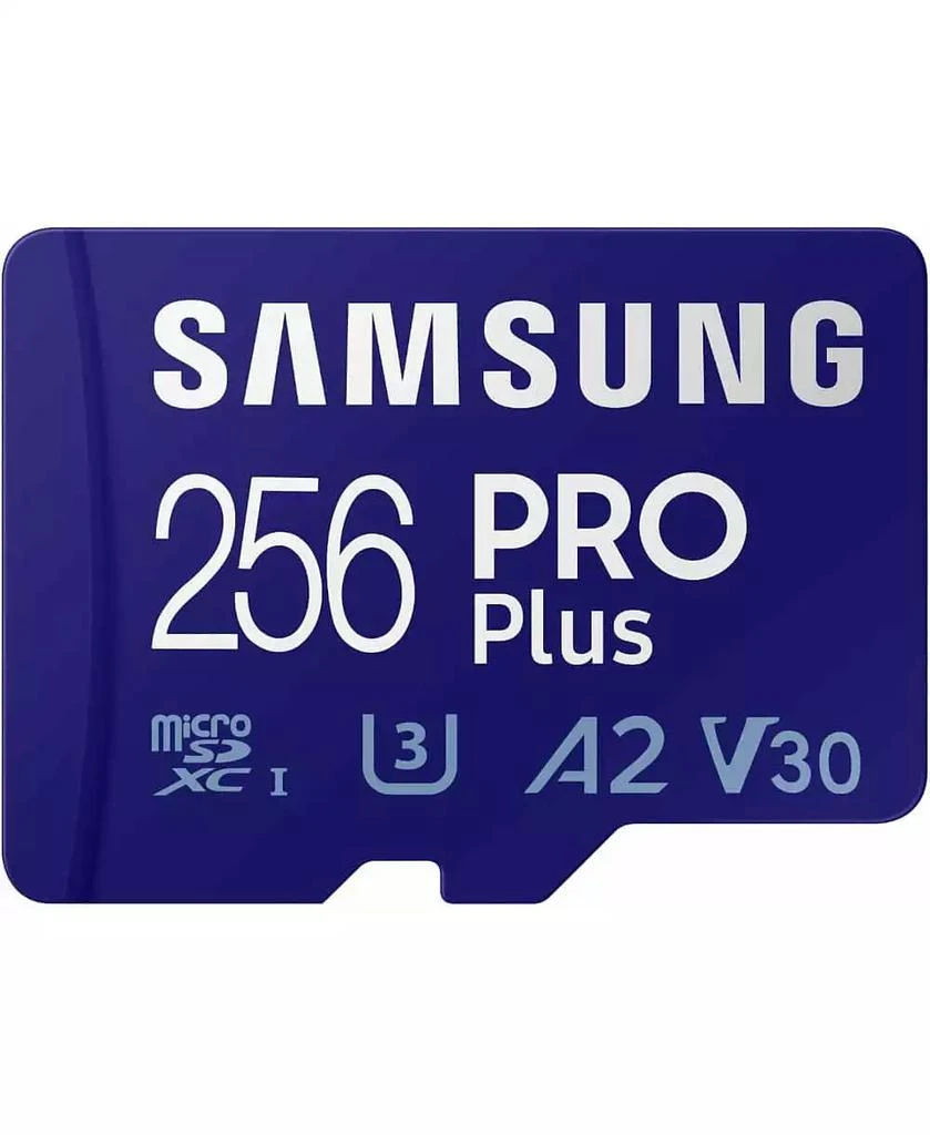 SAMSUNG 256GB Pro Plus and Adapter MicroSDXC Memory Card 1