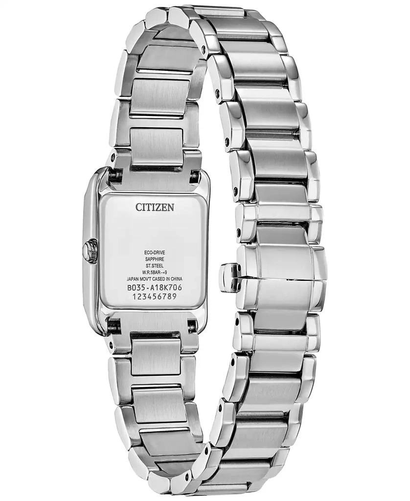 Citizen Eco-Drive Women's Bianca Stainless Steel Bracelet Watch 28mm 5