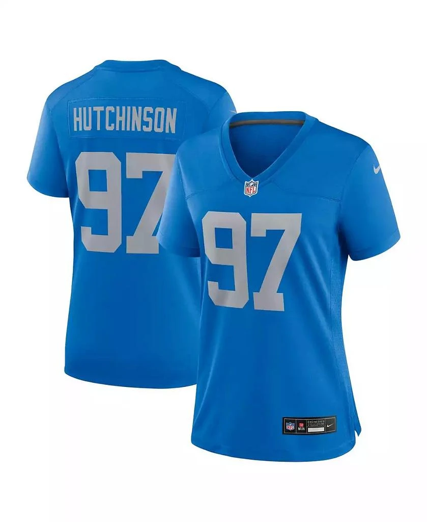 NIKE Women's Aidan Hutchinson Detroit Lions Alternate Game Jersey 1