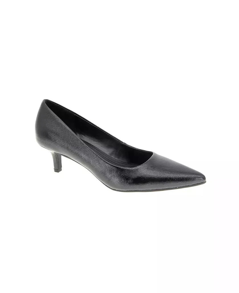 BCBG Women's Dovi Kitten Heel Pointed Toe Dress Pumps 1