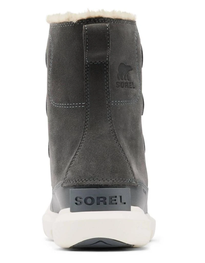 Sorel Women’S Explorer Ii Joan Faux Fur Wp Winter Boots In Grill/fawn 3