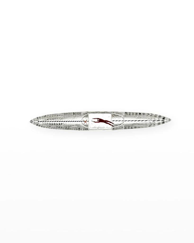 Kosta Boda Bertil Vallien "Drifter" Boat Sculpture 2
