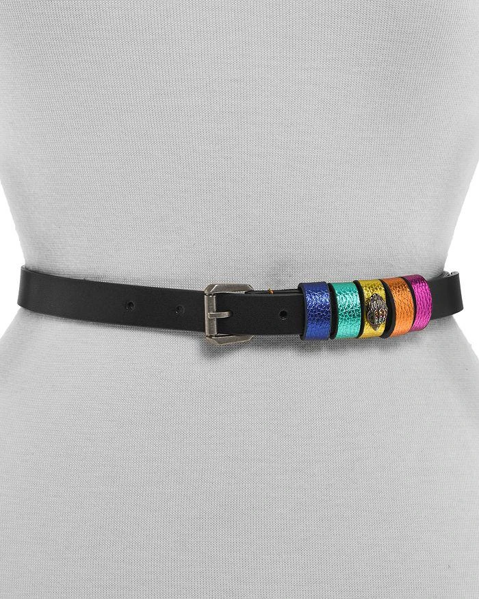 Kurt Geiger Women's Multi Keeper Leather Belt 3