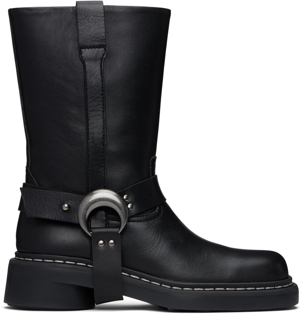 MARINE SERRE★ムーン ブーツ MARINE SERRE Marine Serre Moon Zipped Boots - Shoes - Free