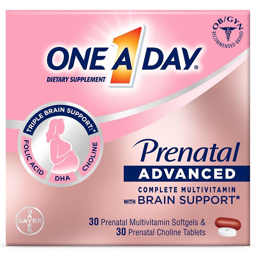 One A Day Prenatal Advanced Multivitamin