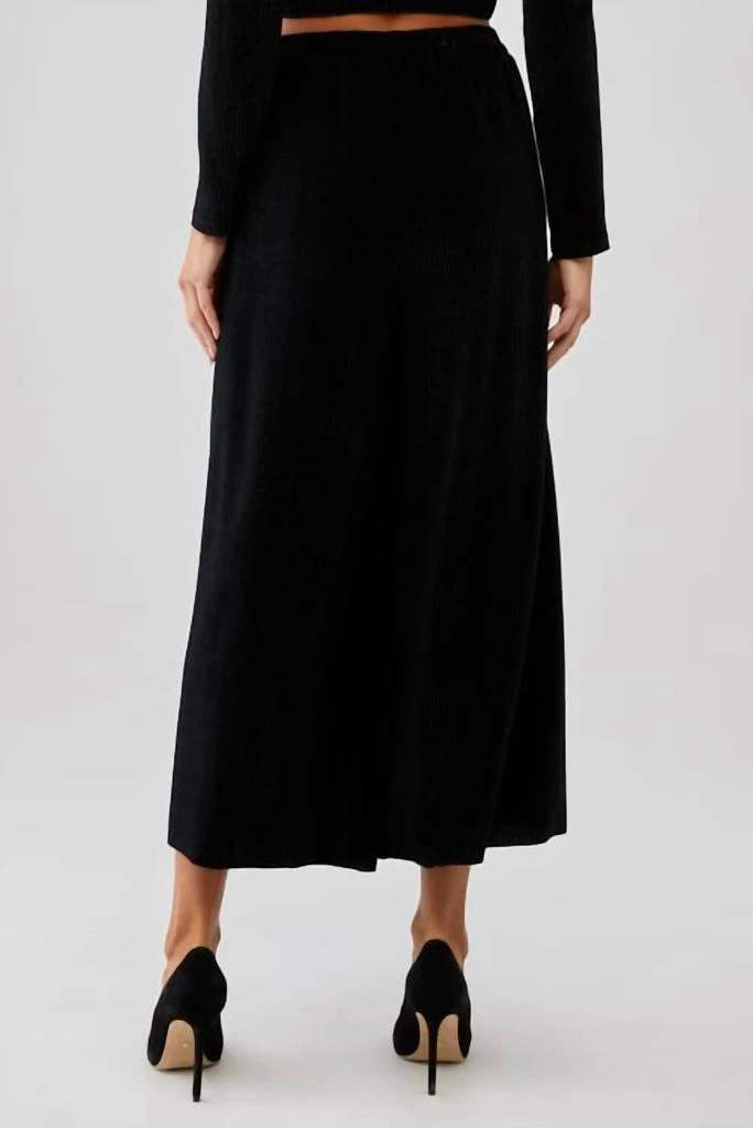 MINKPINK Chaima Elastic Trouser In Black 2
