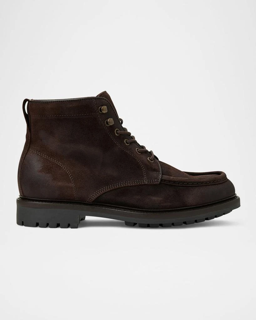 Bruno Magli Men's Scotty Faux Fur-Lined Leather Lace-Up Boots 1