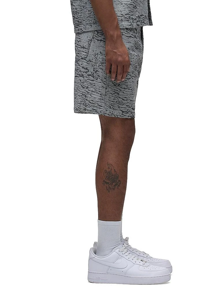 Hudson Clint Jacquard Denim Shorts 5