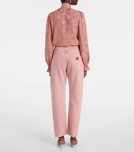 Dolce 
Gabbana Mid-rise straight leg jeans 3