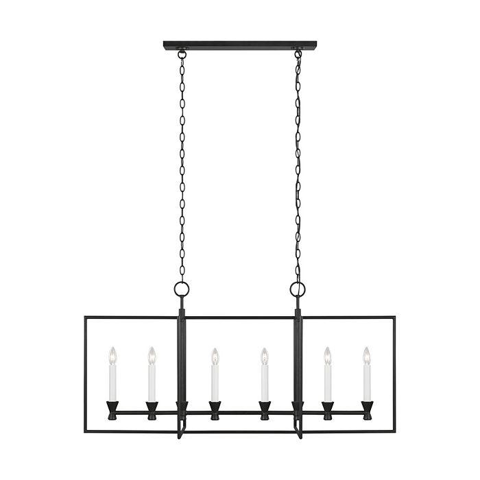 C&M by Chapman and Myers Chapman & Myers Keystone 6 Light Linear Lantern
