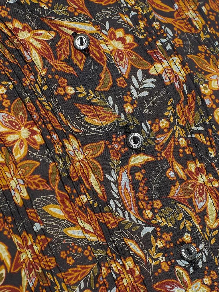 DÔEN Millie Floral Cotton Short-Sleeve Blouse 7