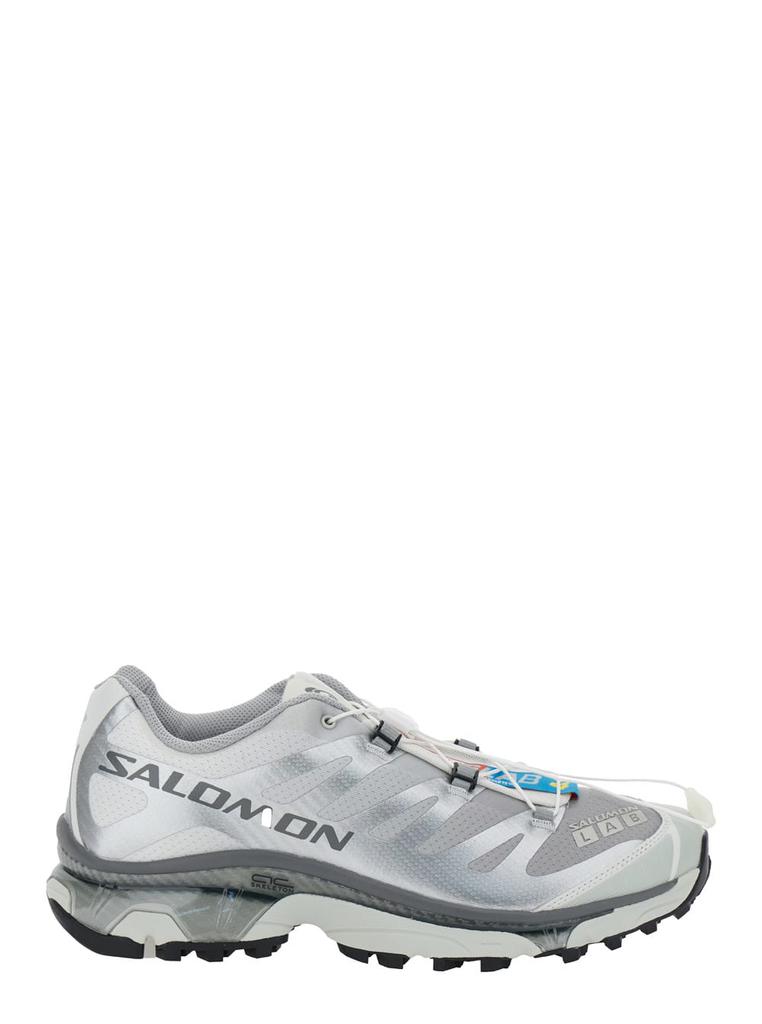 【送料&関税込】Salomon xt-6 S/lab Silver Sneakers With Draw Salomon xt-6 S/lab Silver Sneakers With Drawstring In Mesh