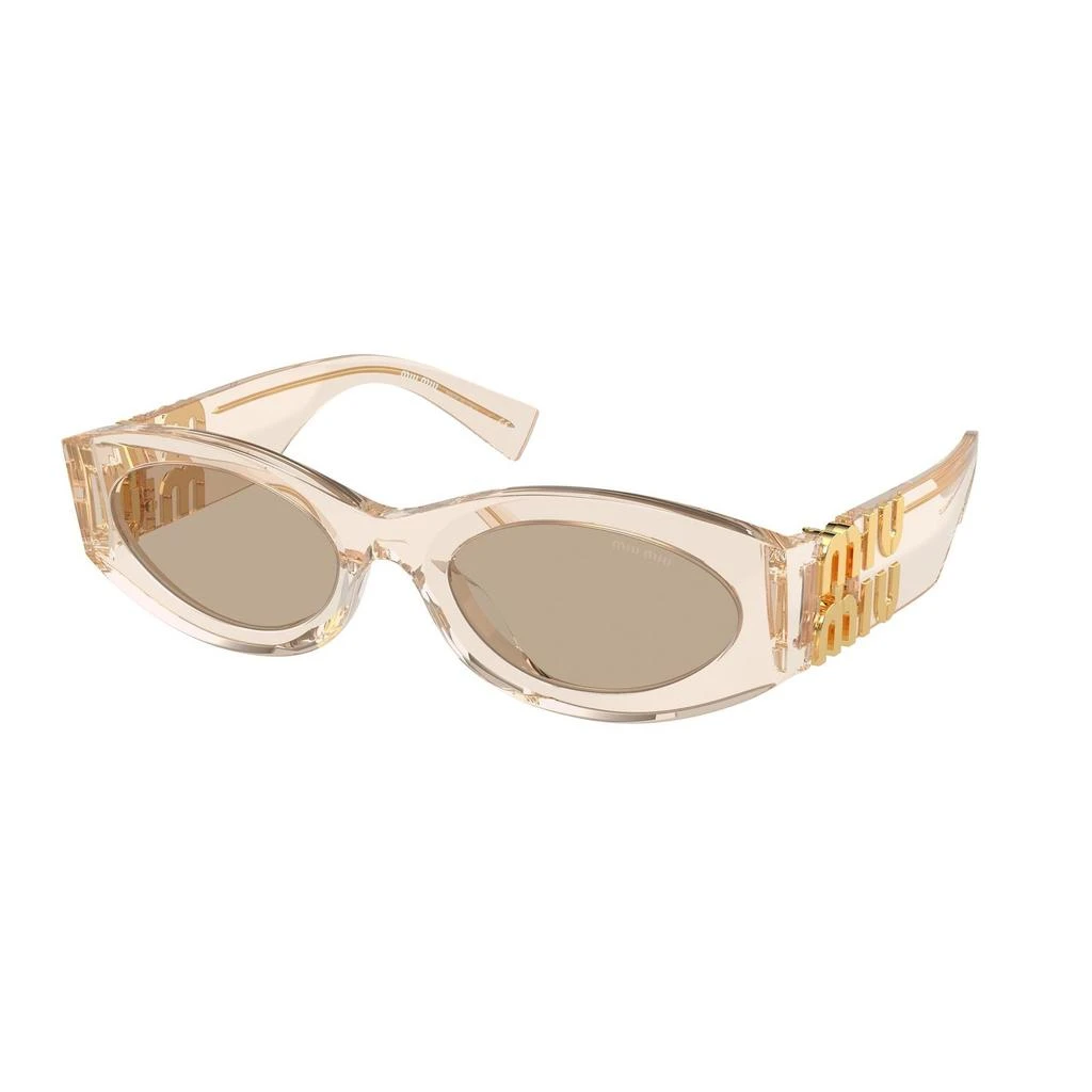 Miu Miu Eyewear Miu Miu Eyewear Oval-Frame Sunglasses 3