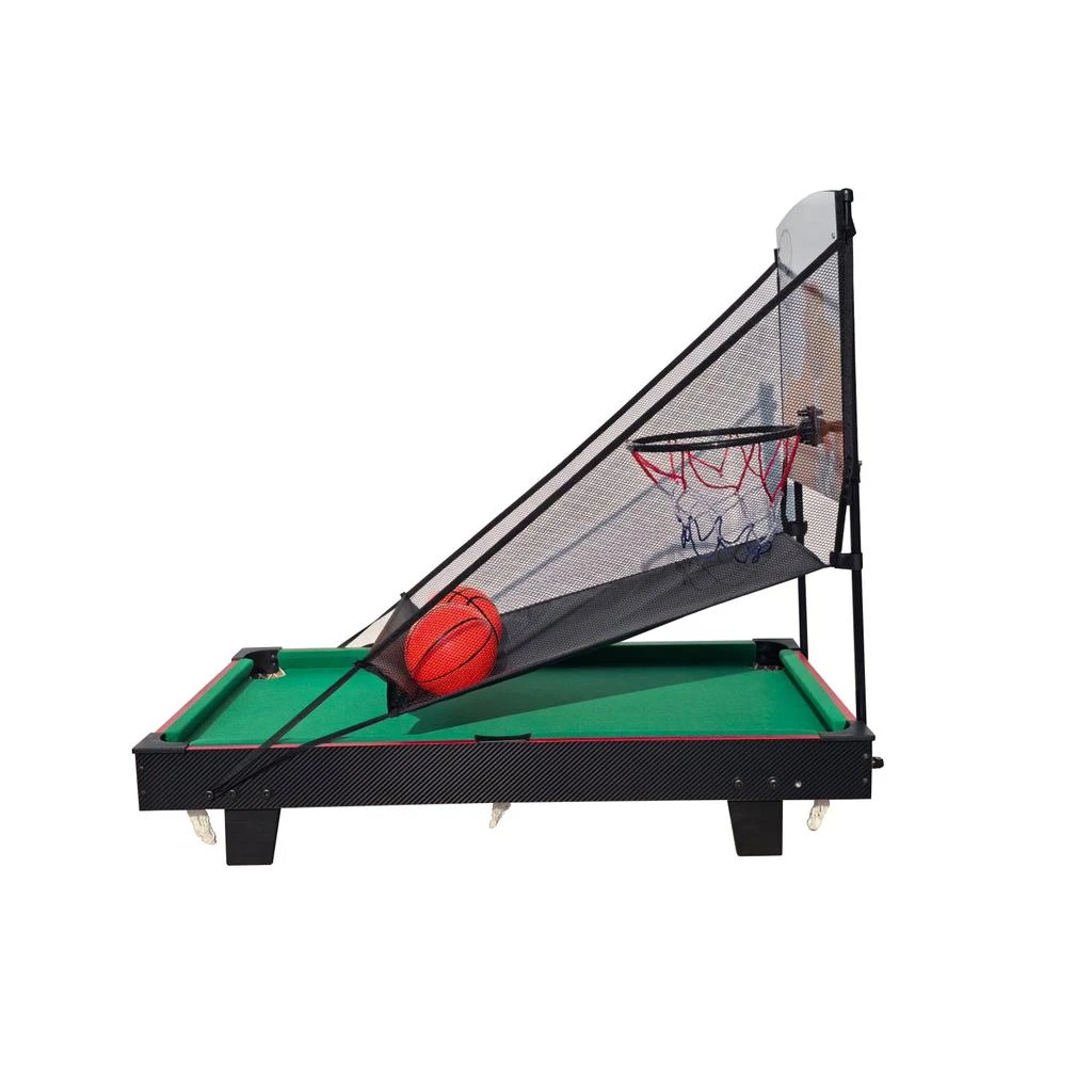 Streamdale Furniture Streamdale 36" Multi Game Table: Basketball 
Billiards Combo 6