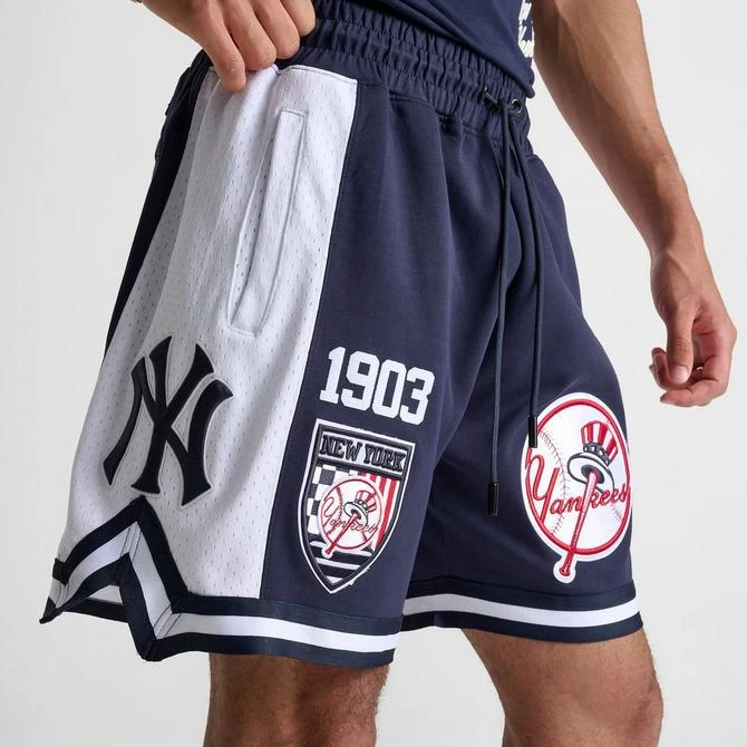 Pro Standard Men's Pro Standard New York Yankees MLB Fast Lane 2.0 Shorts 6