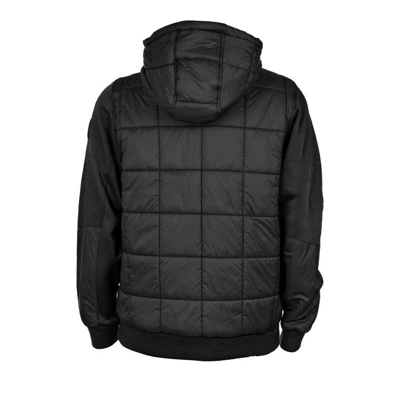 Men's Mixed Media Jacket With Tricot Sleeve – On Sale Now with Up