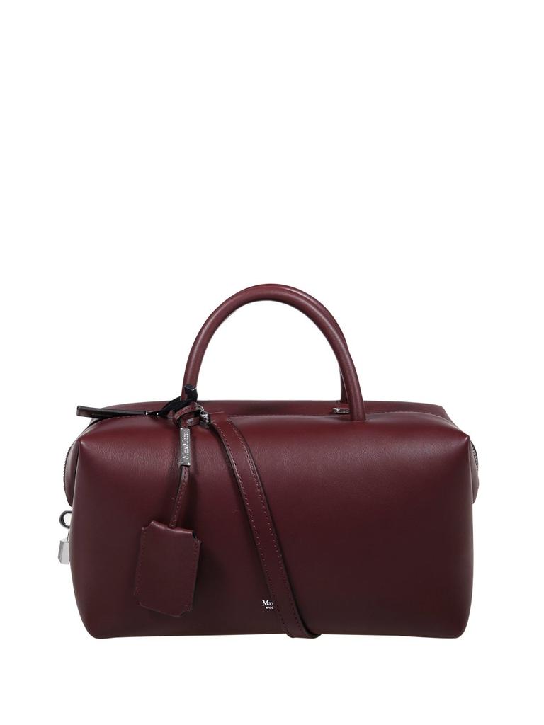 トートバッグ Max Mara MARINESWEAVING - Marine small woven leather bag Max Mara Woven Leather Small Marine Bag In Brown | ModeSens