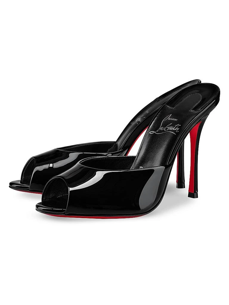 Christian Louboutin Me Dolly 100MM Patent Leather Mules 2